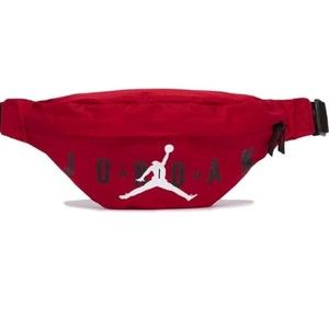 Nike Air Jordan Red Fanny Pack Gym Hip Waist Crossbody Bag Large 9B0533-R78
